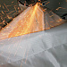 Сварочная штора огнестойкая из стеклоткани 600С